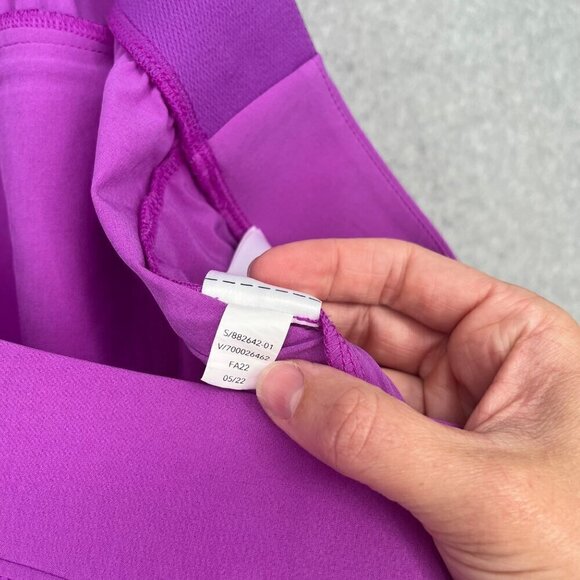 Athleta Brooklyn Heights High Rise Pant Size 22 Jazzy Purple Pull On Travel EUC - Picture 11 of 16